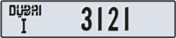 dubai - code - I - number -3121