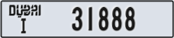 dubai - code - I - number -31888