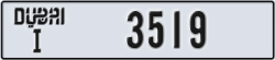 dubai - code - I - number -3519