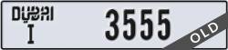 dubai - code - I - number -3555