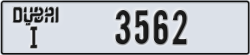 dubai - code - I - number -3562