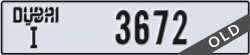 dubai - code - I - number -3672