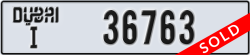 dubai - code - I - number -36763