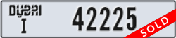 dubai - code - I - number -42225