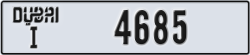 dubai - code - I - number -4685