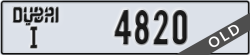 dubai - code - I - number -4820