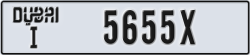 dubai - code - I - number -5655X