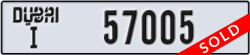 dubai - code - I - number -57005