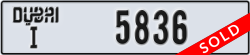 dubai - code - I - number -5836