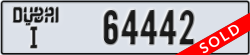 dubai - code - I - number -64363