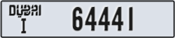 dubai - code - I - number -64441