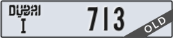dubai - code - I - number -713