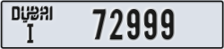 dubai - code - I - number -72999