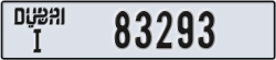 dubai - code - I - number -83293