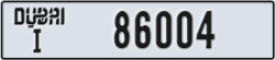 dubai - code - I - number -86004