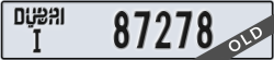 dubai - code - I - number -87278