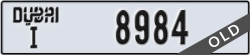 dubai - code - I - number -8984