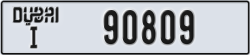dubai - code - I - number -90809