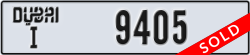 dubai - code - I - number -9405