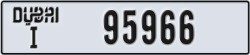 dubai - code - I - number -95966