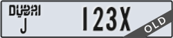 dubai - code - J - number -123X
