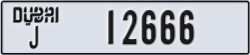 dubai - code - J - number -12587