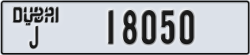 dubai - code - J - number -18050