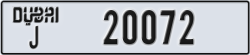 dubai - code - J - number -20072