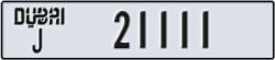 dubai - code - J - number -21111