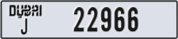 dubai - code - J - number -22966