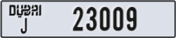 dubai - code - J - number -23009