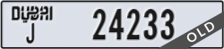 dubai - code - J - number -24233