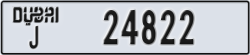 dubai - code - J - number -24822