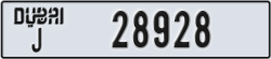 dubai - code - J - number -28928
