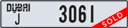 dubai - code - J - number -3061