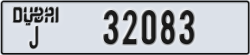 dubai - code - J - number -32083