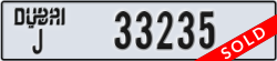 dubai - code - J - number -33235