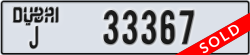 dubai - code - J - number -33367