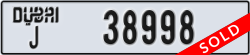 dubai - code - J - number -38998