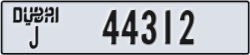 dubai - code - J - number -44312