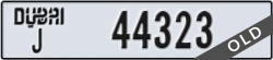 dubai - code - J - number -44323