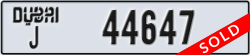 dubai - code - J - number -44647