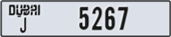 dubai - code - J - number -5267