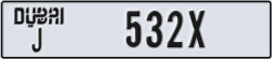 dubai - code - J - number -532X
