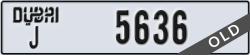 dubai - code - J - number -5636