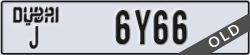 dubai - code - J - number -6Y66