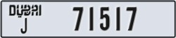 dubai - code - J - number -71517
