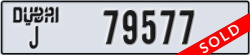 dubai - code - J - number -79577