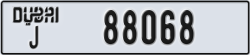 dubai - code - J - number -88068