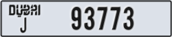 dubai - code - J - number -93773